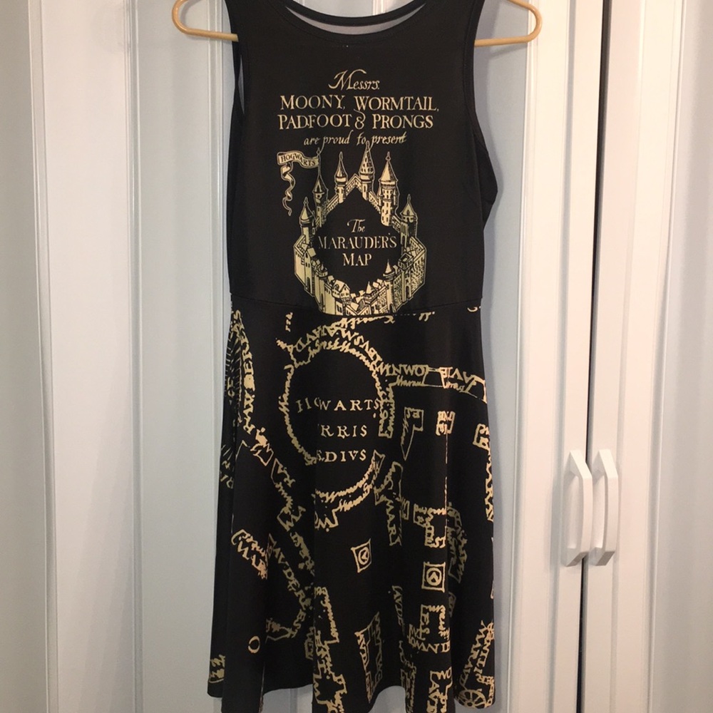 Marauders map dress